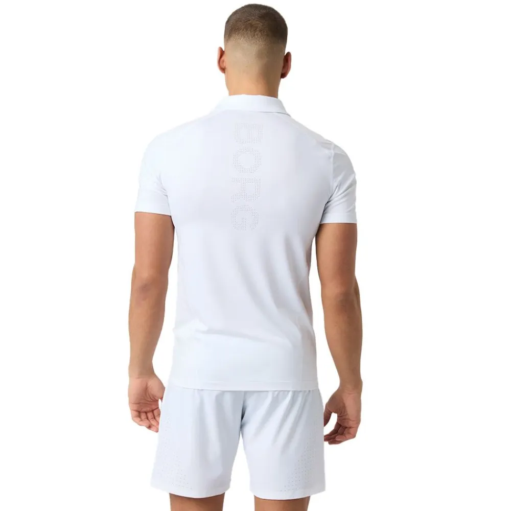 Clearance Björn Borg Ace Mesh Panel Polo Shirt Herr