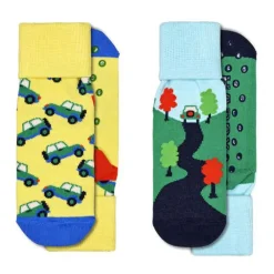 Clearance Happy Socks Antislip 2-Pack Into The Wild Sock Junior