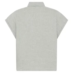 Allt Under Överdelar|Skjortor & Blusar | Knowledge Cotton ATER fod up hort eeve inen hirt Da