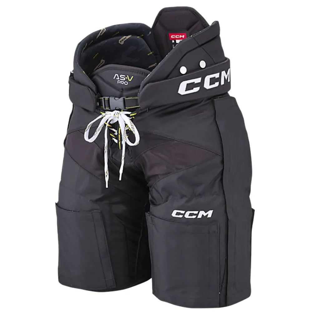 New CCM AS-V Pro Velcro Patch Byxa Senior