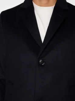 Discount J.Lindeberg August Melton Cashmere Coat herr