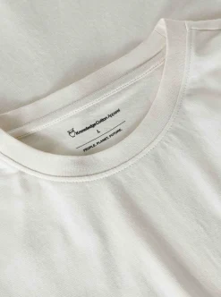 Outlet Knowledge Cotton Back print t-shirt Herr
