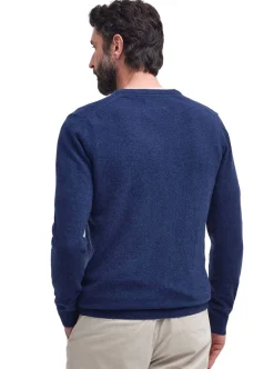 Allt Under Överdelar | Barbour Eential V-neck Wool Jumper Herr