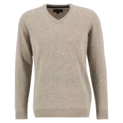 Online Barbour Essential V-neck Wool Jumper Herr