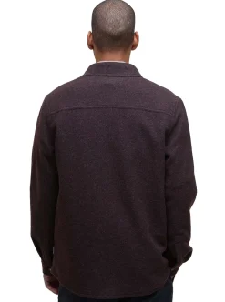 Outlet Barbour Marlow Tailored Wool Blend Overshirt herr
