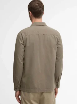 Clearance Barbour Washed Overshirt Herr