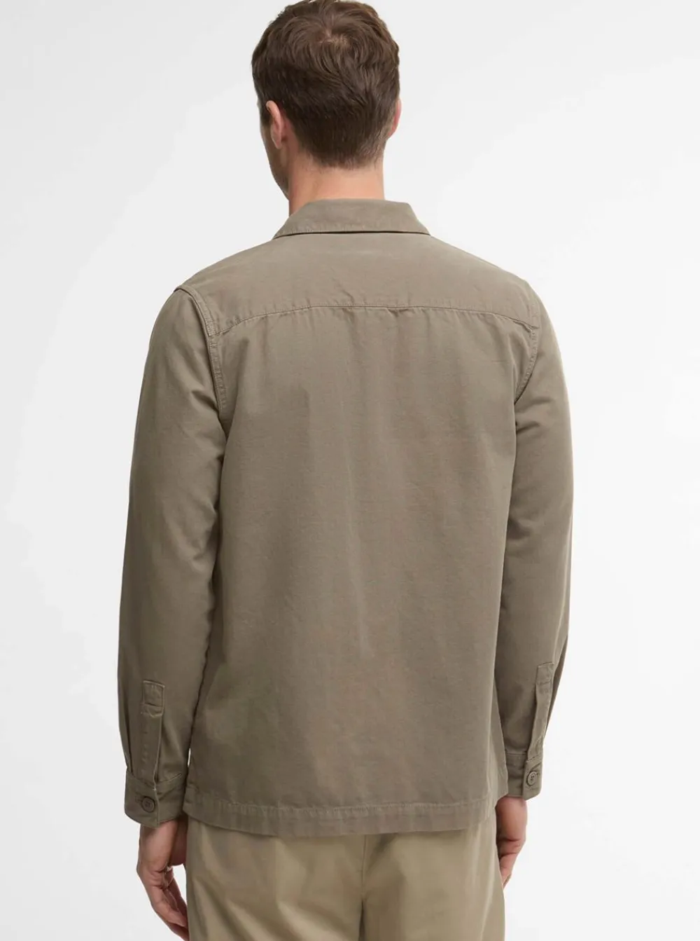 Clearance Barbour Washed Overshirt Herr