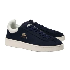 Lacoste Baseshot Premium Leather Trainers Herr