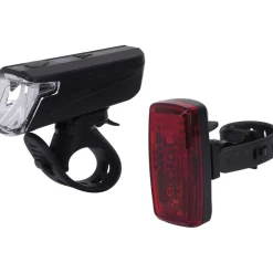 Allt Inom Cykel|Cykeltillbehör | Contec Batterylight LS-247 Slim Set