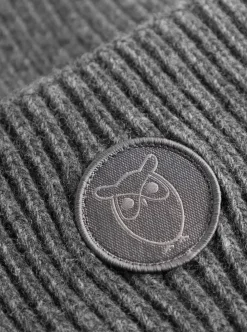 Accessoarer|Accessoarer | Knowledge Cotton Big rib beanie - RWS