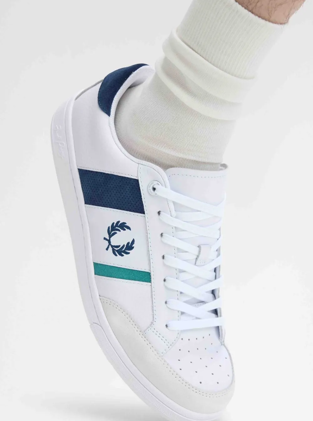 Allt Under Herrskor|Sneakers Herr | Fred Perry B725 LEATHER SUEDE HERR