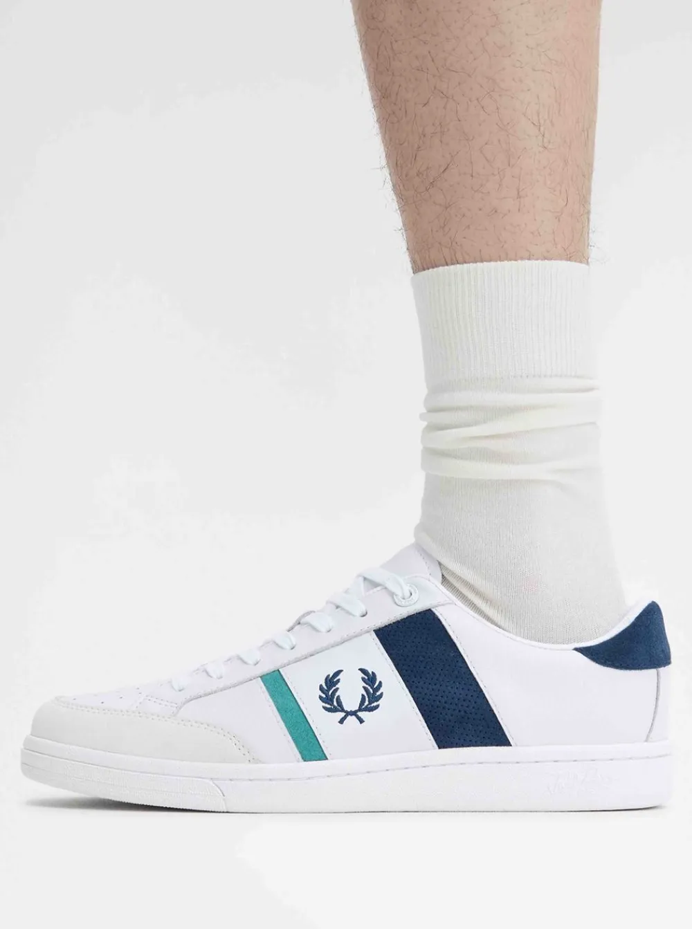 Allt Under Herrskor|Sneakers Herr | Fred Perry B725 LEATHER SUEDE HERR