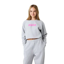 Allt Under Överdelar|Tröjor | Björn Borg BORG OVERSIZED CROPPED SWEATSHIRT junior