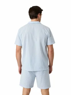Online Björn Borg BORG SEERSUCKER RESORT SHIRT HERR