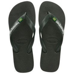 Clearance Havaianas Brasil Logo Flip Flops