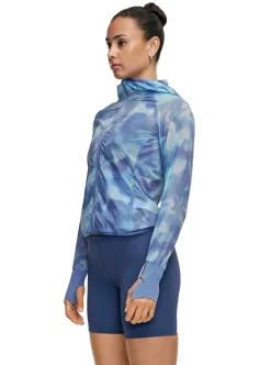 Outlet Casall Breeze Printed Running Jacket Dam