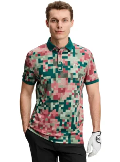 Allt Inom Golf|Golftröjor | J.Lindeberg Bridger Tour Print Poo Herr