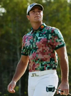 Allt Inom Golf|Golftröjor | J.Lindeberg Bridger Tour Print Poo Herr