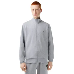 Clearance Lacoste Brushed Fleece Zipped Jogger Sweatshirt Herr