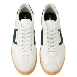 Clearance Fred Perry B4 Textured Leather Suede Herr
