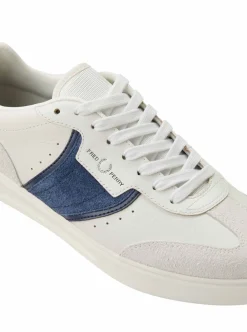Allt Under Herrskor|Sneakers Herr | Fred Perry B4 Textured Leather Suede Herr
