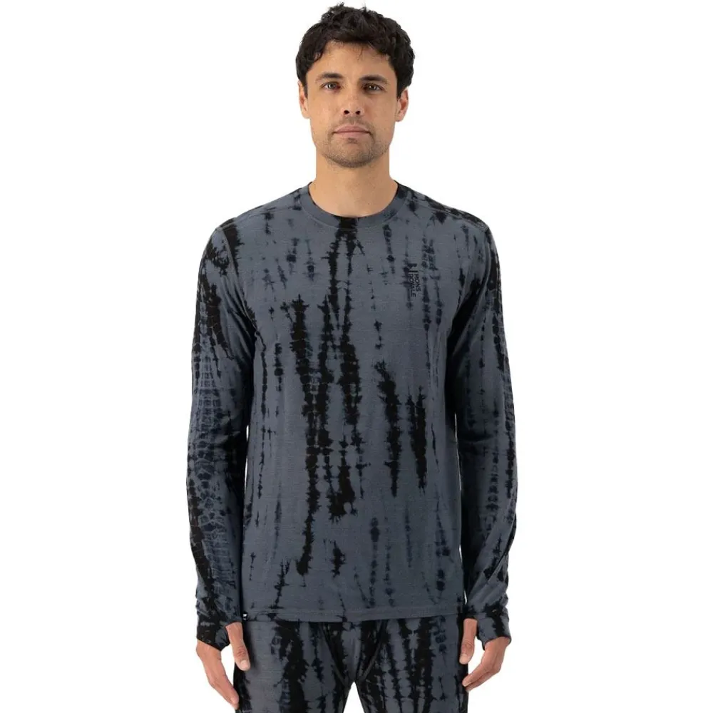 Mons Royale Cascade Merino Flex 200 LS Garment Dyed Herr
