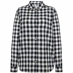 Allt Under Överdelar|Skjortor & Blusar | Knowledge Cotton Check ong Seeved Shirt Dam