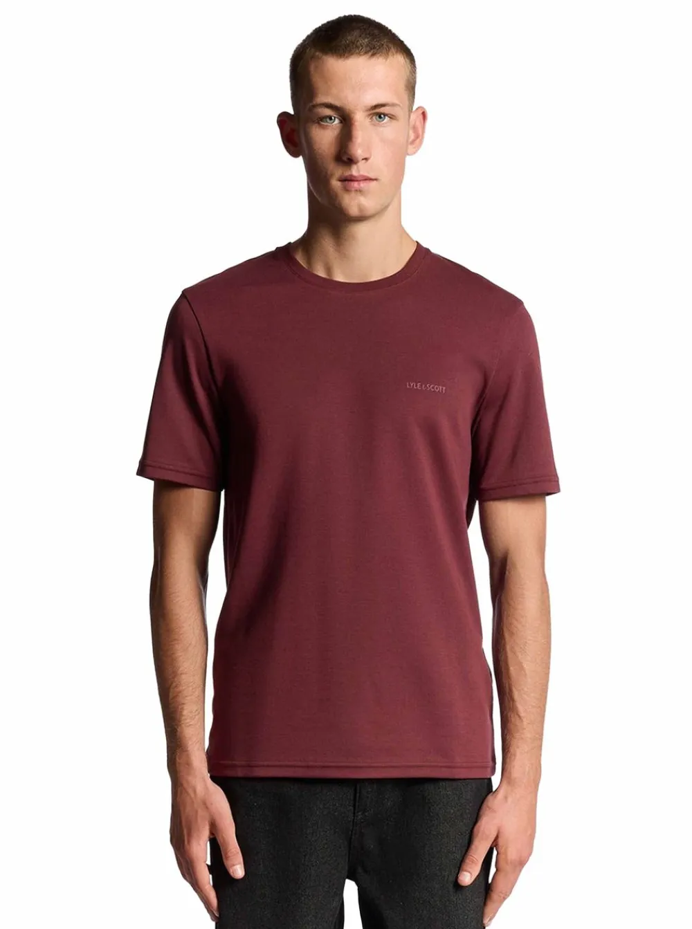 Allt Under Överdelar | Lyle & Scott Chet ogo Interock T-hirt Herr