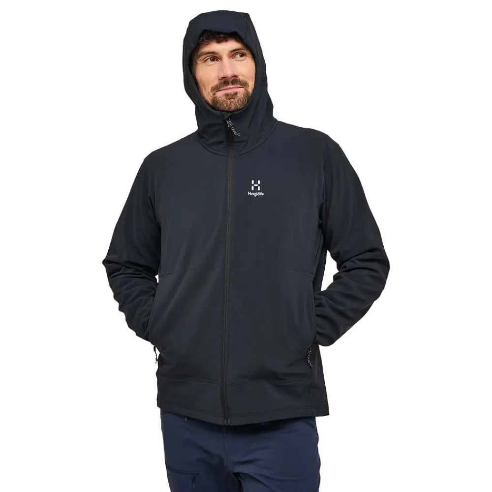 Allt Under Jackor | Haglöfs Chiy Softshe Hood Herr