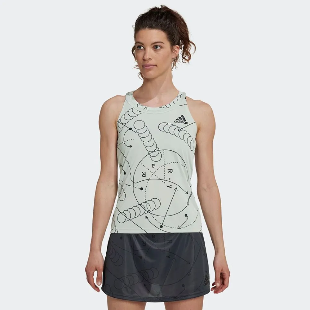 adidas Club Tennis Graphic Tank Top Dam