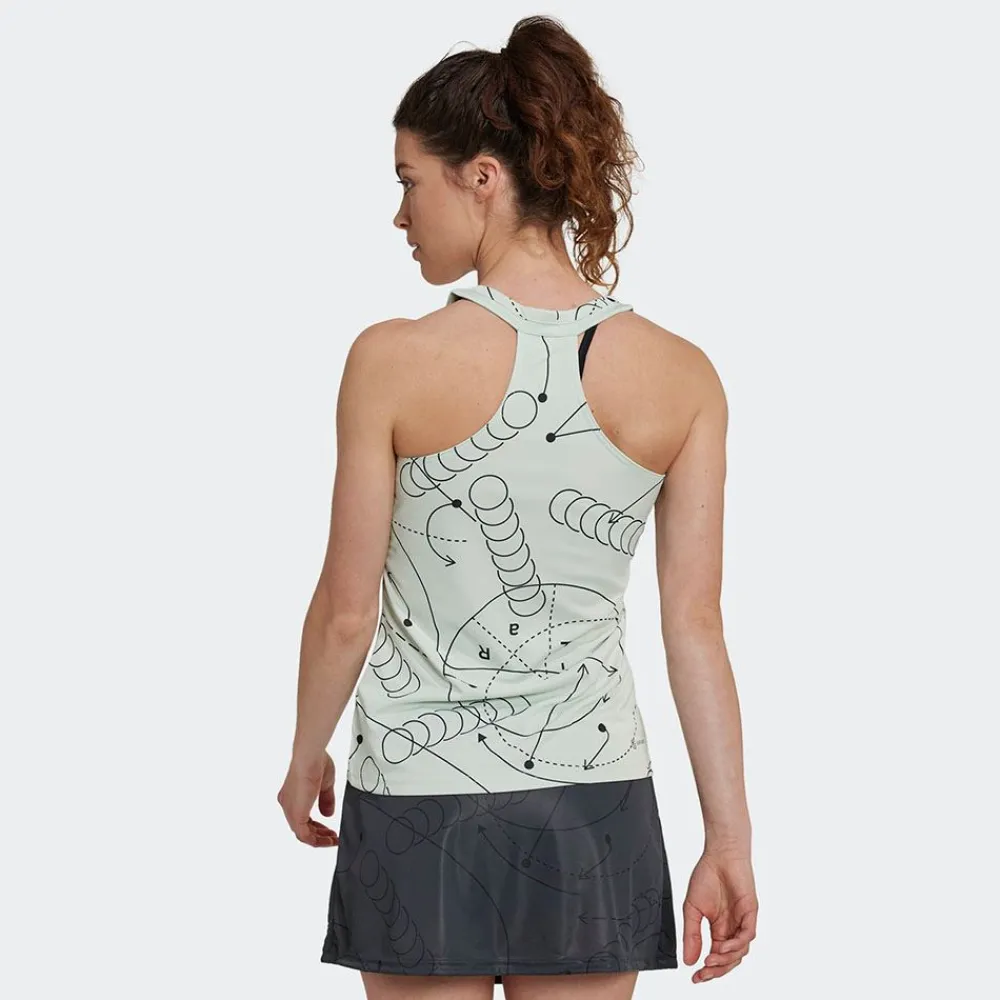 adidas Club Tennis Graphic Tank Top Dam