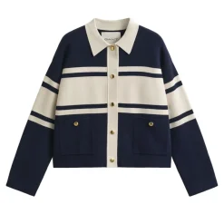 New GANT COLOR BLOCKED CARDIGAN dam
