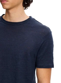 Allt Under Linnekläder|T-Shirts I Linne | J.Lindeberg Coa inen Tee Herr