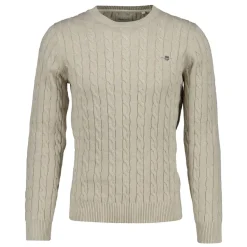 Tröjor|Allt Under Överdelar | GANT COTTON CABE C-NECK HERR