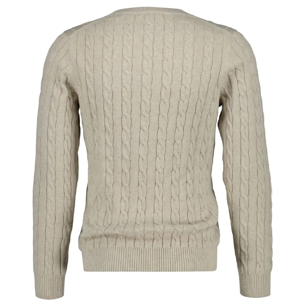 Tröjor|Allt Under Överdelar | GANT COTTON CABE C-NECK HERR