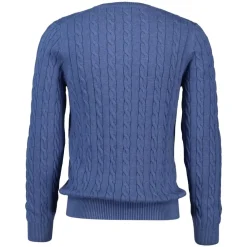 Allt Under Överdelar | GANT Cotton Cable Crew Neck Herr