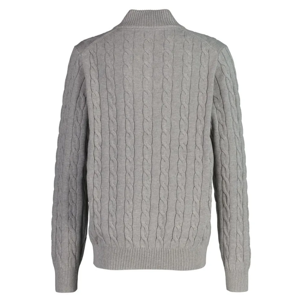 Allt Under Överdelar|Tröjor | GANT Cotton Cable Half Zip