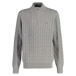Allt Under Överdelar|Tröjor | GANT Cotton Cable Half Zip