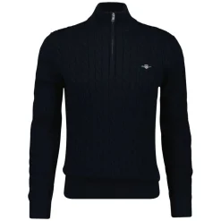 Online GANT Cotton Cable Half Zip Herr