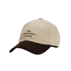 Accessoarer | The Mountain Studio Cotton Cap With Suede Touch Brim