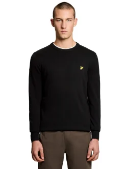 Lyle & Scott Cotton Crew Neck Jumper Herr