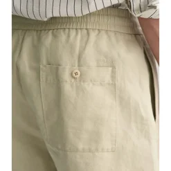 Clearance GANT Cotton-Linen Shorts Herr