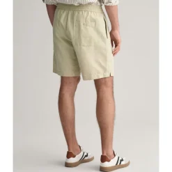Clearance GANT Cotton-Linen Shorts Herr