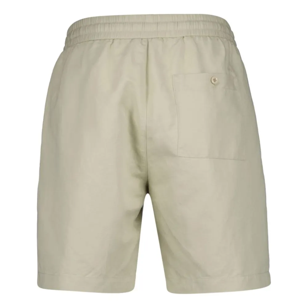 Clearance GANT Cotton-Linen Shorts Herr