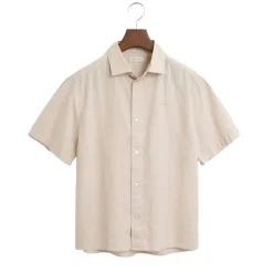 Outlet GANT Cotton Linen SS Shirt Junior