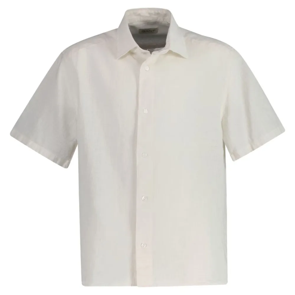 Skjortor|Allt Under Överdelar | GANT Cotton Linen SS Shirt Junior