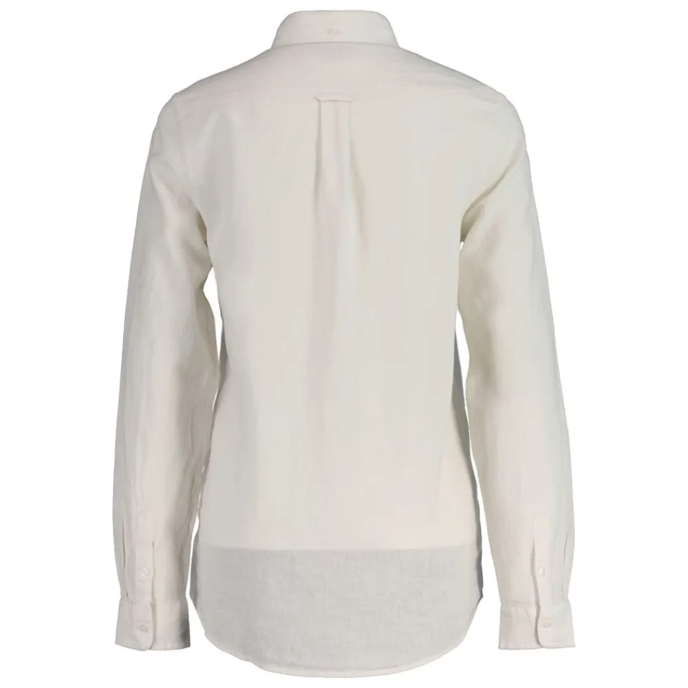 GANT Cotton Linnen Botton Down Longsleeve Shirt Junior