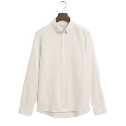 Skjortor|Allt Under Överdelar | GANT Cotton Linnen Botton Down Longsleeve Shirt Junior