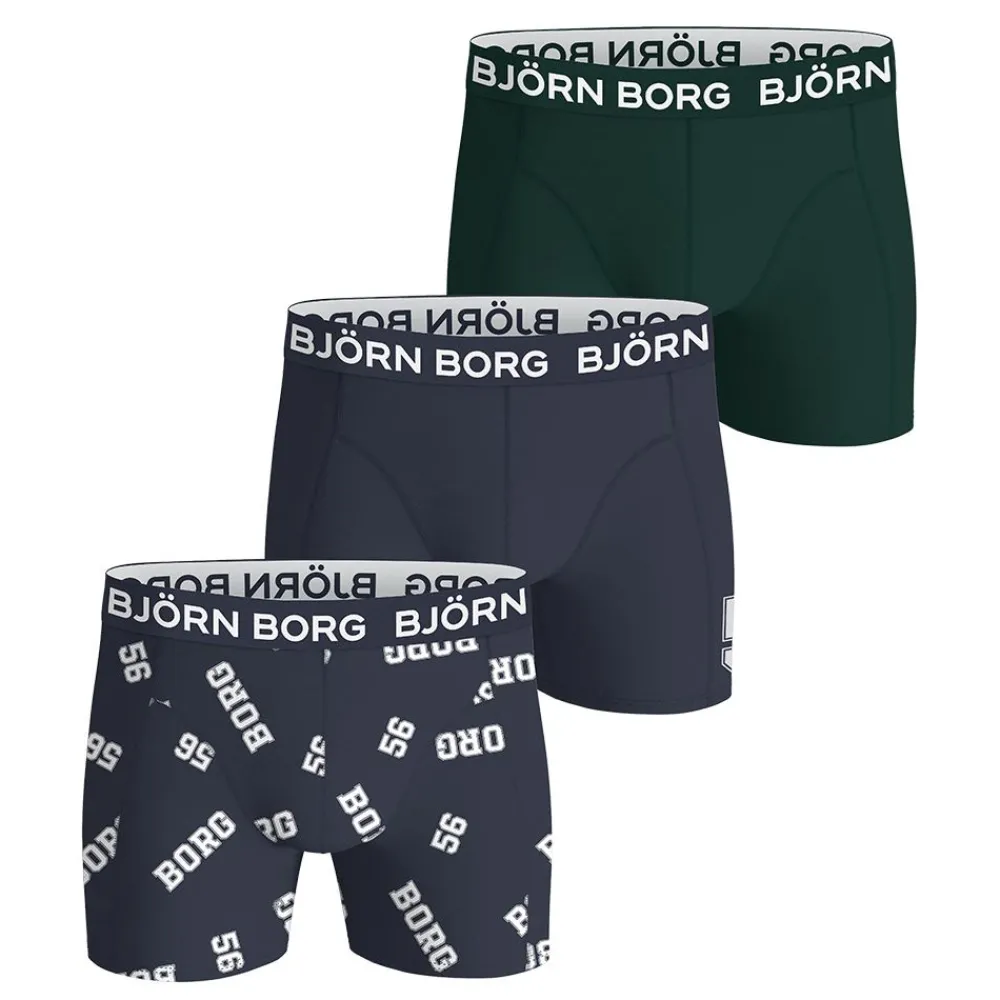 Underkläder | Björn Borg COTTON TRETCH 56 BOXER 3-PACK HERR