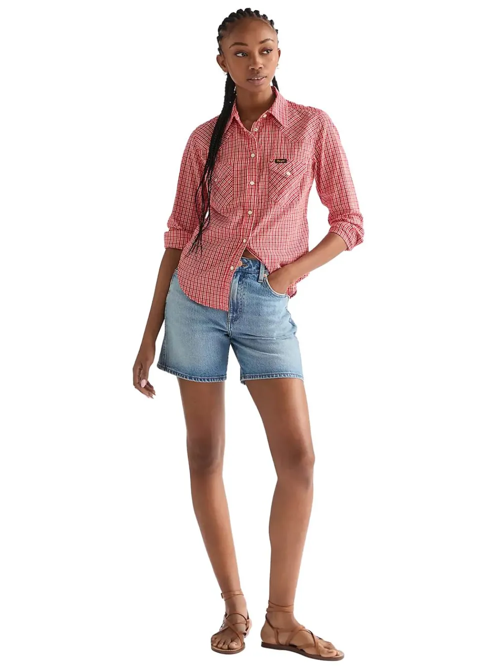 Clearance Wrangler COWBOY SHORT 5 INCH RIYAH DAM